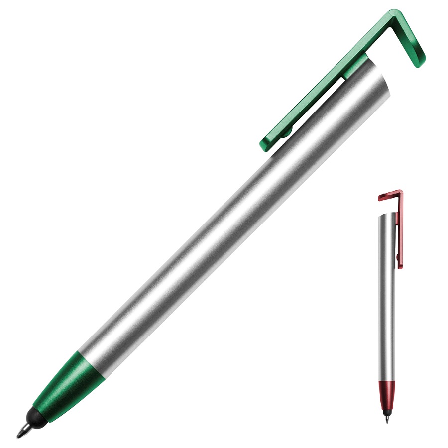 Bolígrafo plastico CAPRI - PortaCelular