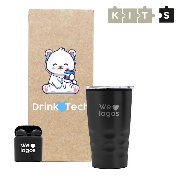 Kit Drink + Tech | Slice - Logo GRATIS !