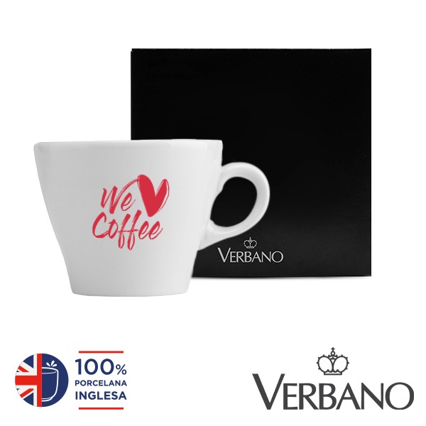 Taza Cafe Porcelana MONZA-200 160ml - Verbano - Logo GRATIS !