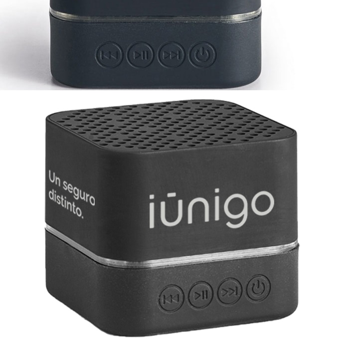 Parlante Bluetooth Speaker LOGO ILUMINADO