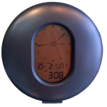 Reloj digital circular