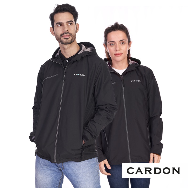 Campera Windbreaker Cardon - Logo GRATIS !